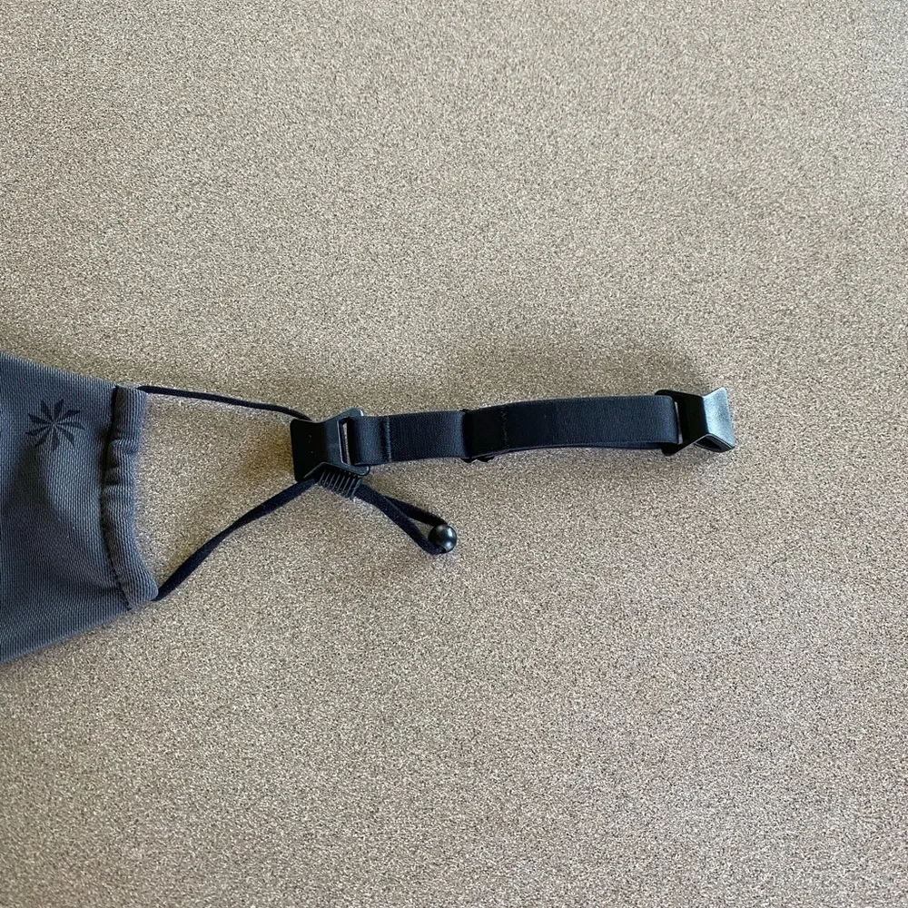 Athleta Fabric Face Mask - Charcoal